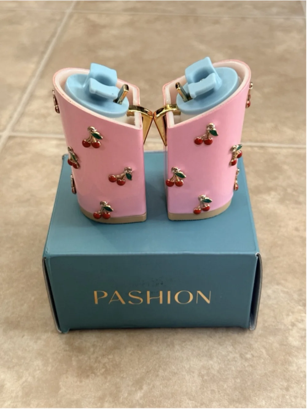 Pashion Footwear 4” pink